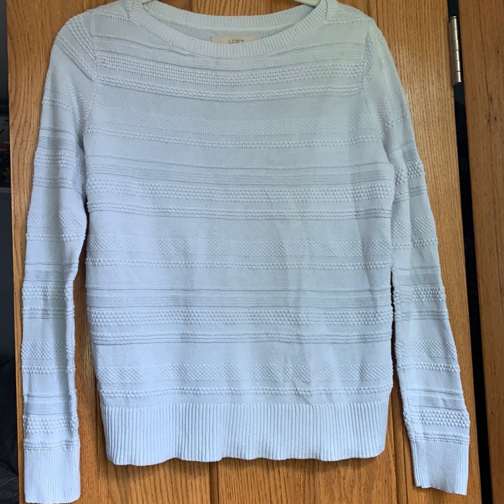 NWT Summer Loft Baby Blue Sweater